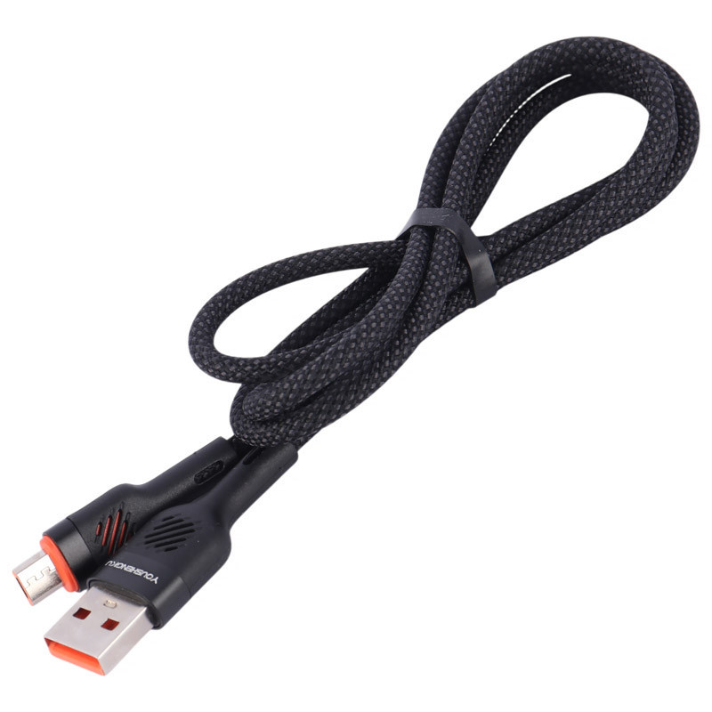 کابل میکرو یو اس بی فست شارژ YOU SHENQ KU K-65 5A 1m