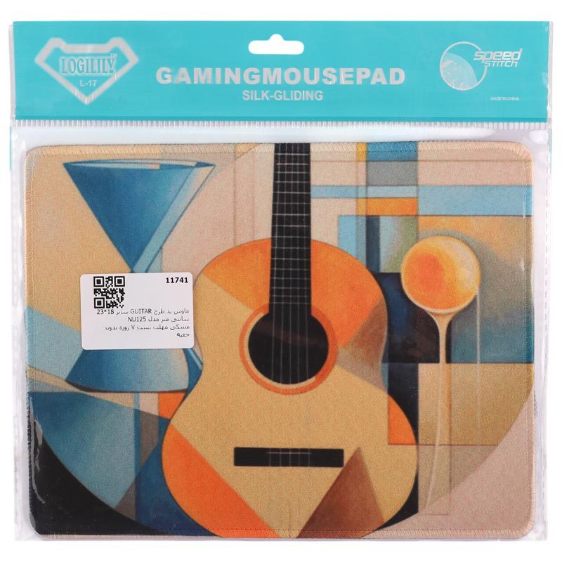 پد موس Guitar NU125 23*18cm طرح گیتار
