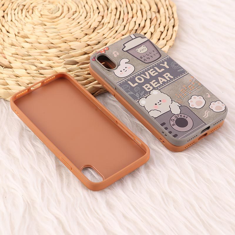 قاب PC آیفون iPhone X / XS طرح دار چاپی