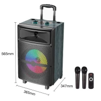 اسپیکر چمدانی بلوتوثی سینگ ای ZQS12139 + میکروفون و ریموت کنترل