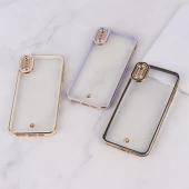 قاب Space آیفون XS Max دور رنگی محافظ لنزدار