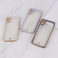 قاب Space آیفون XS Max دور رنگی محافظ لنزدار