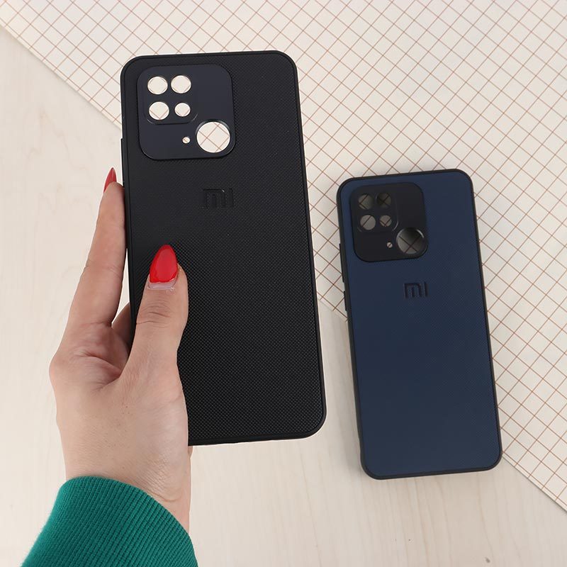 قاب کبریتی PC شیائومی Redmi 10C کربنی محافظ لنزدار