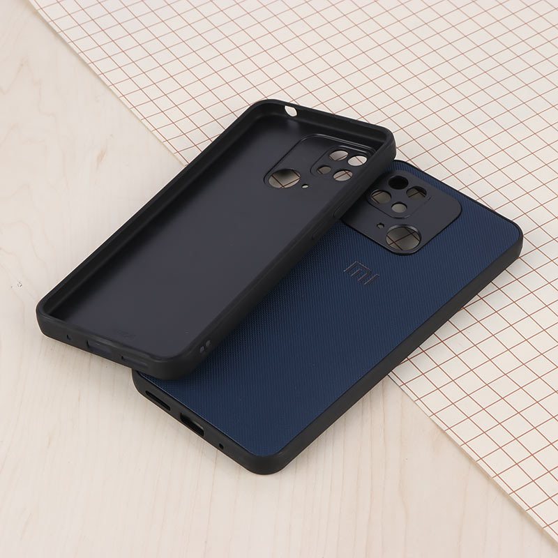 قاب کبریتی PC شیائومی Redmi 10C کربنی محافظ لنزدار