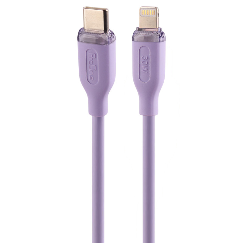 کابل تبدیل فست شارژ ProOne PCC122 Type-C To Lightning PD 30W 1m