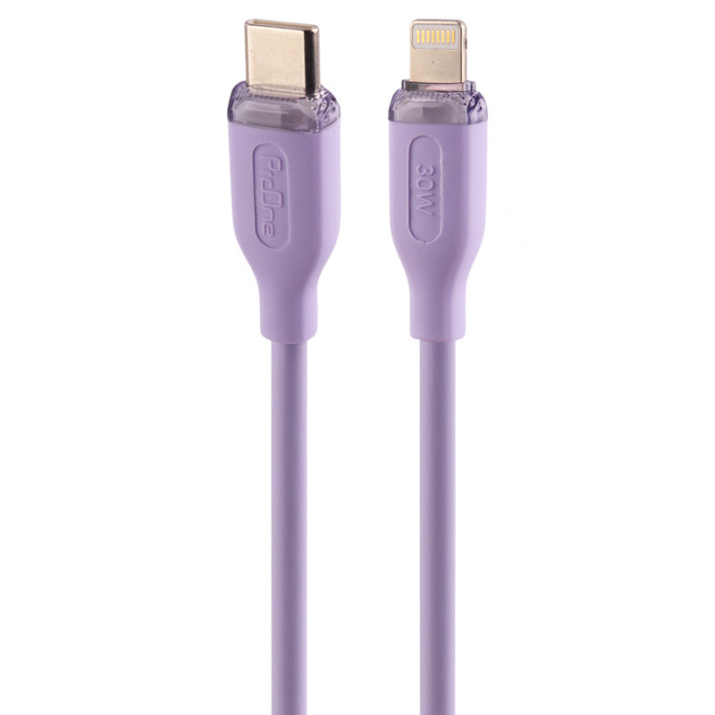 کابل تبدیل فست شارژ ProOne PCC122 Type-C To Lightning PD 30W 1m