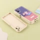 قاب سولید سامسونگ Galaxy A06 اسپینردار دور سفید محافظ لنزدار