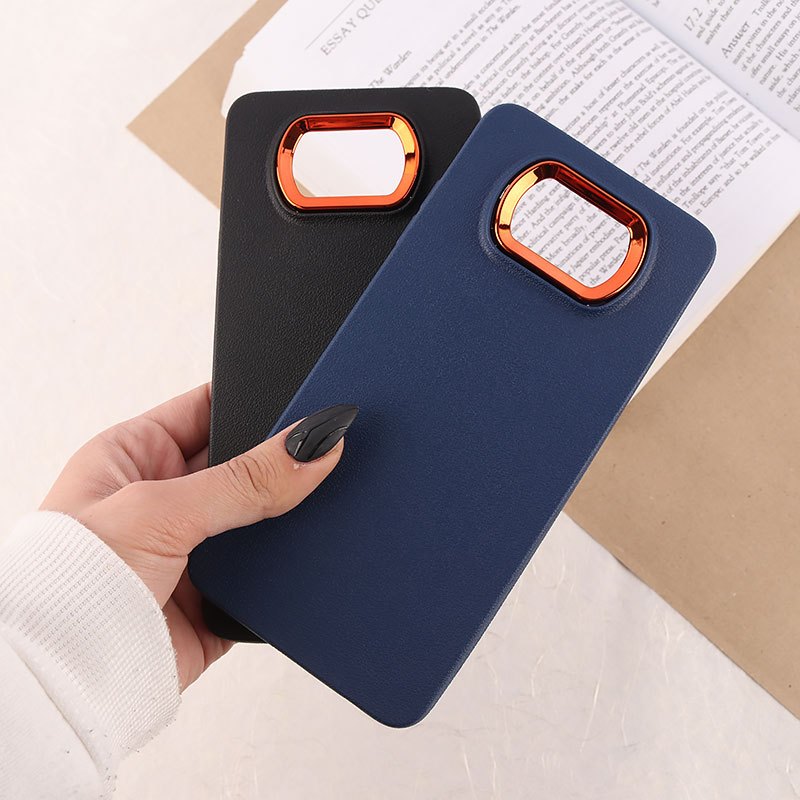 قاب چرمی ژله ای شیائومی Poco X3 / X3 NFC / X3 Pro دور محافظ متال