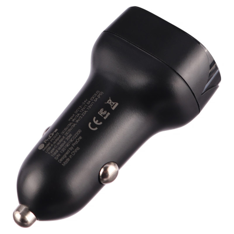 شارژر فندکی فست شارژ ProOne PCG22 PD QC3.0 3A 20W