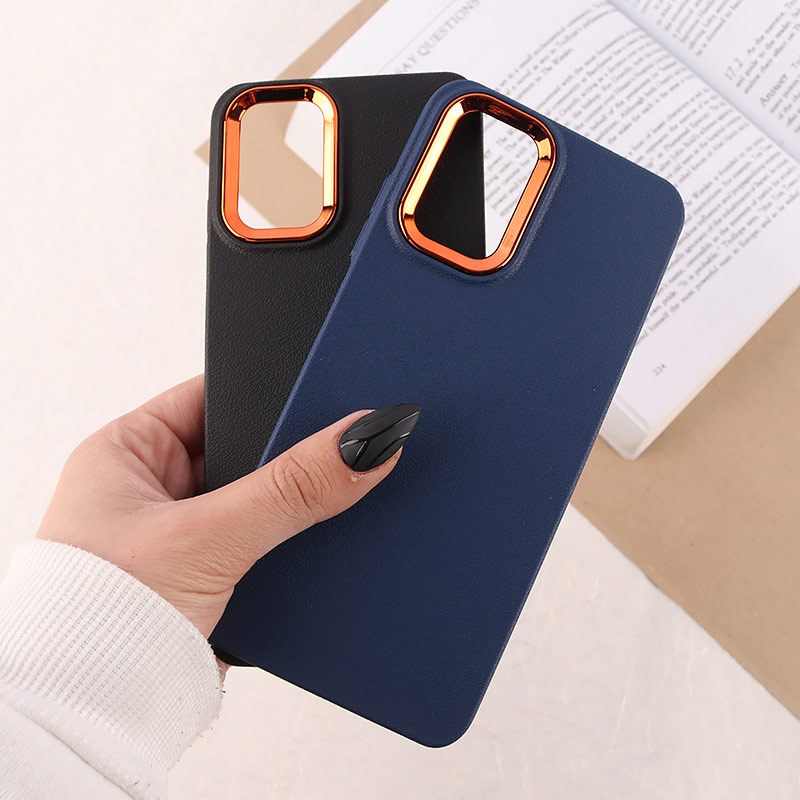 قاب چرمی ژله ای شیائومی Redmi Note 10 4G / 10s دور محافظ متال
