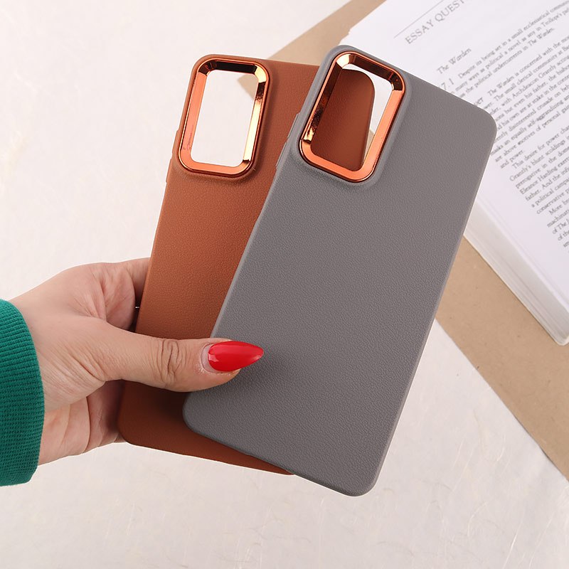قاب چرمی ژله ای شیائومی Redmi Note 11 Pro / Note 11 Pro Plus 5G (India) دور محافظ متال