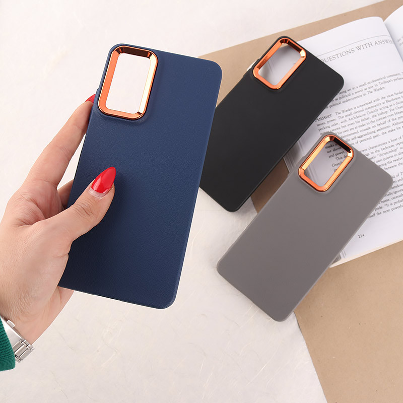 قاب چرمی ژله ای شیائومی Redmi Note 11 Pro / Note 11 Pro Plus 5G (India) دور محافظ متال