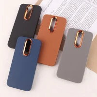 قاب چرمی ژله ای شیائومی Redmi 8 دور محافظ متال