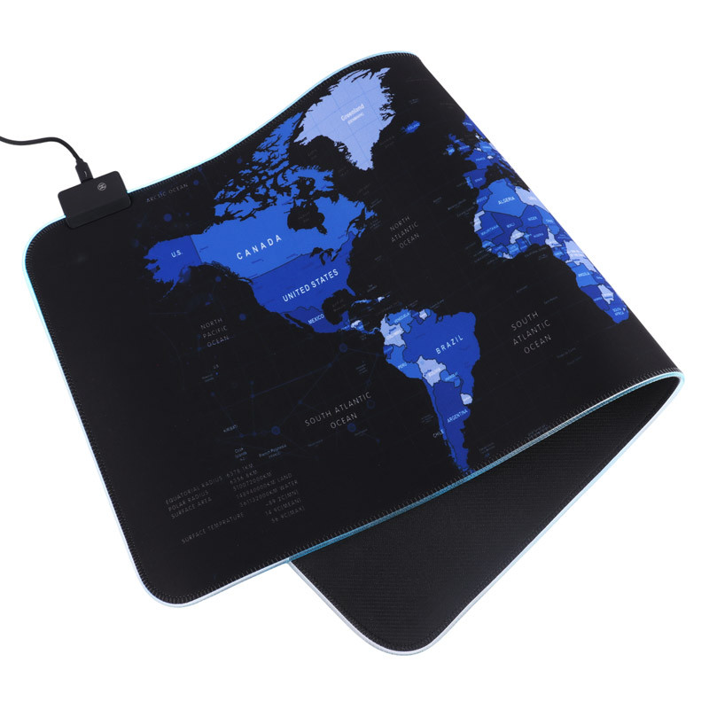 پد موس گیمینگ RS-07 70*30cm طرح نقشه