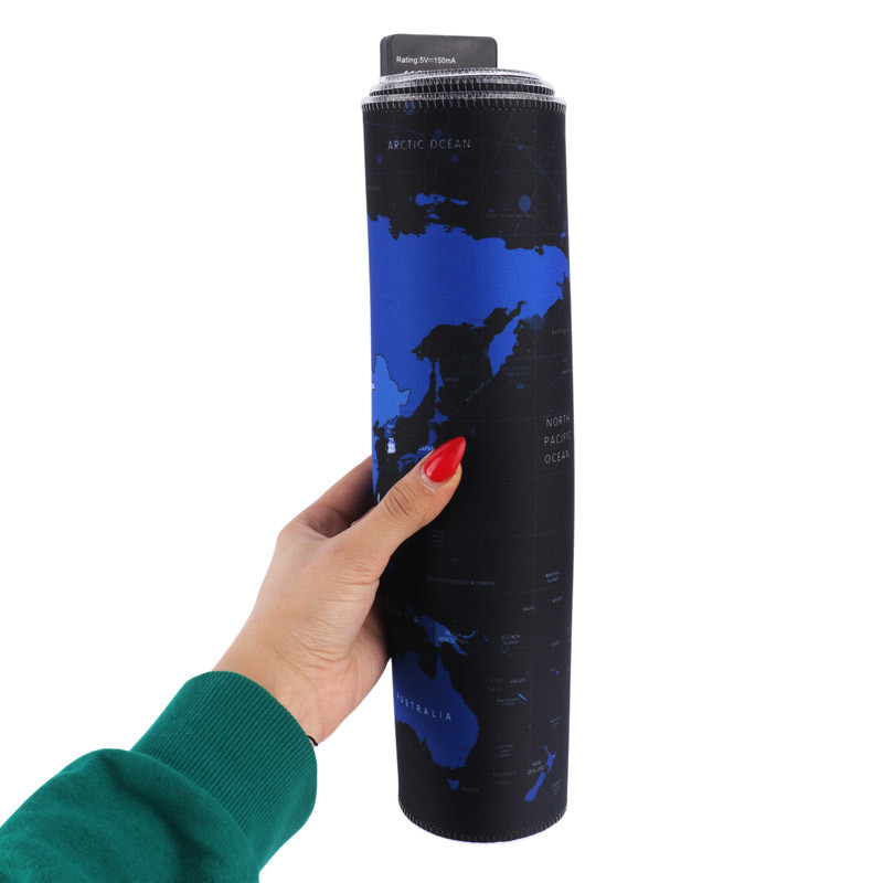 پد موس گیمینگ RS-07 70*30cm طرح نقشه