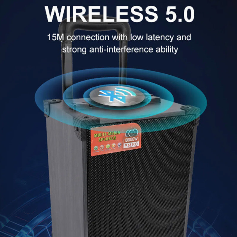 اسپیکر بلوتوثی سینگ ای JQS908s + میکروفون و ریموت کنترل