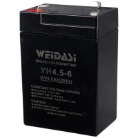 باتری 6 ولت Weidasi YH4.5-6 4500mAh