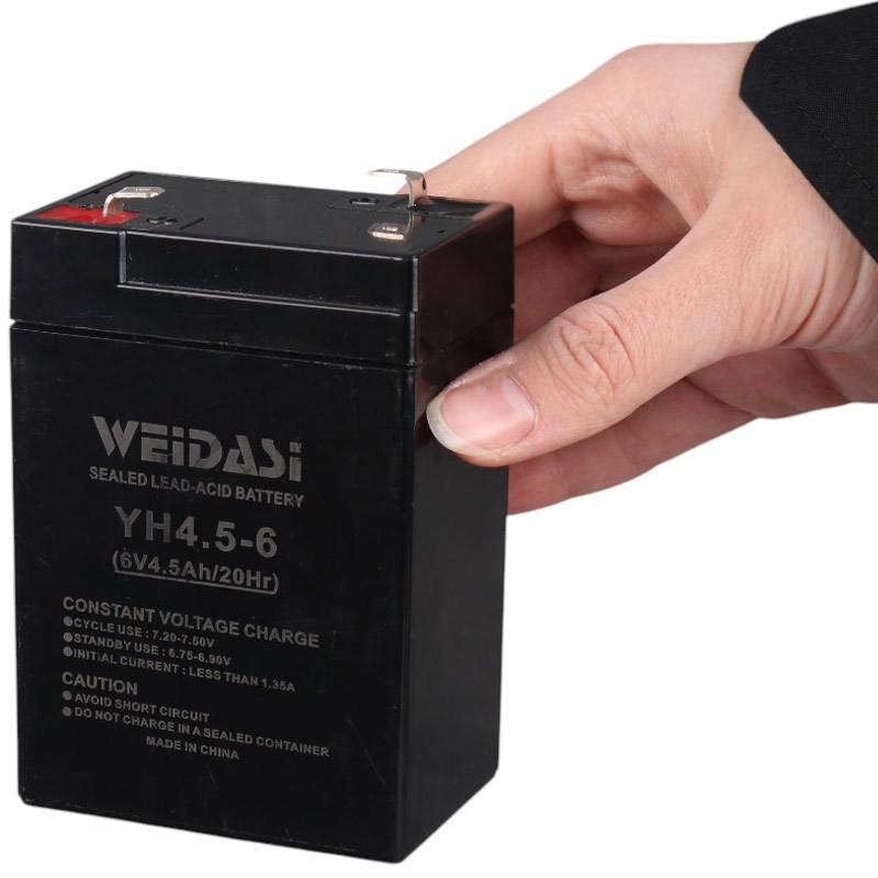 باتری 6 ولت Weidasi YH4.5-6 4500mAh