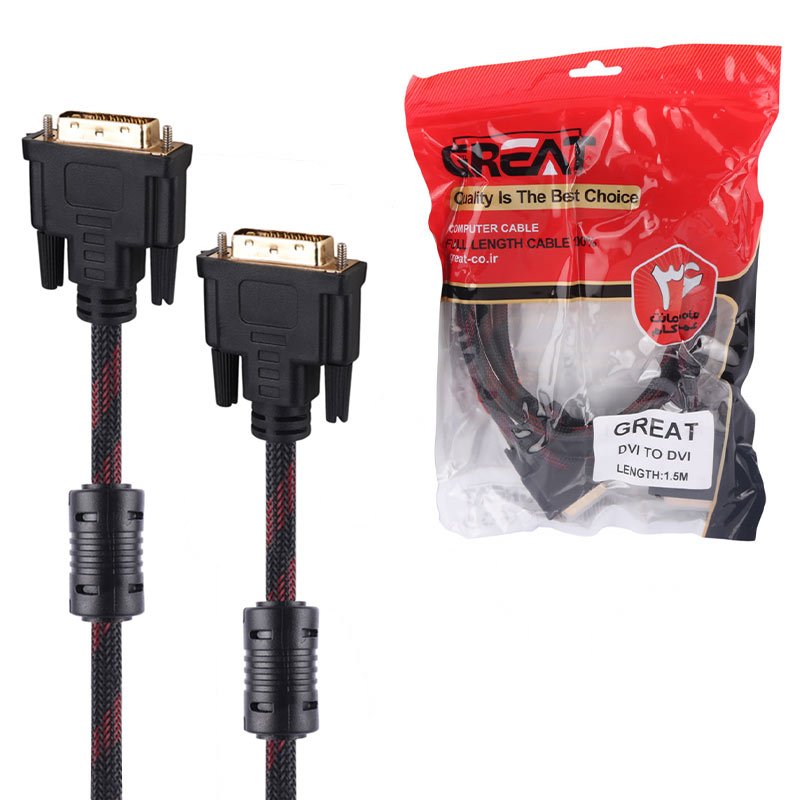 کابل GREAT DVI-D (Dual Link) 1.5m