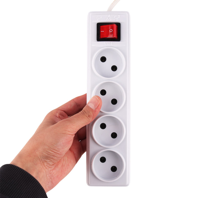 چند راهی 4 خانه تیراژه S104 با کابل 1.8 متری