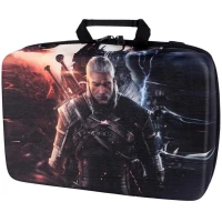 کیف کنسول بازی PS5 Slim طرح The Last Of Us & The Witcher 3