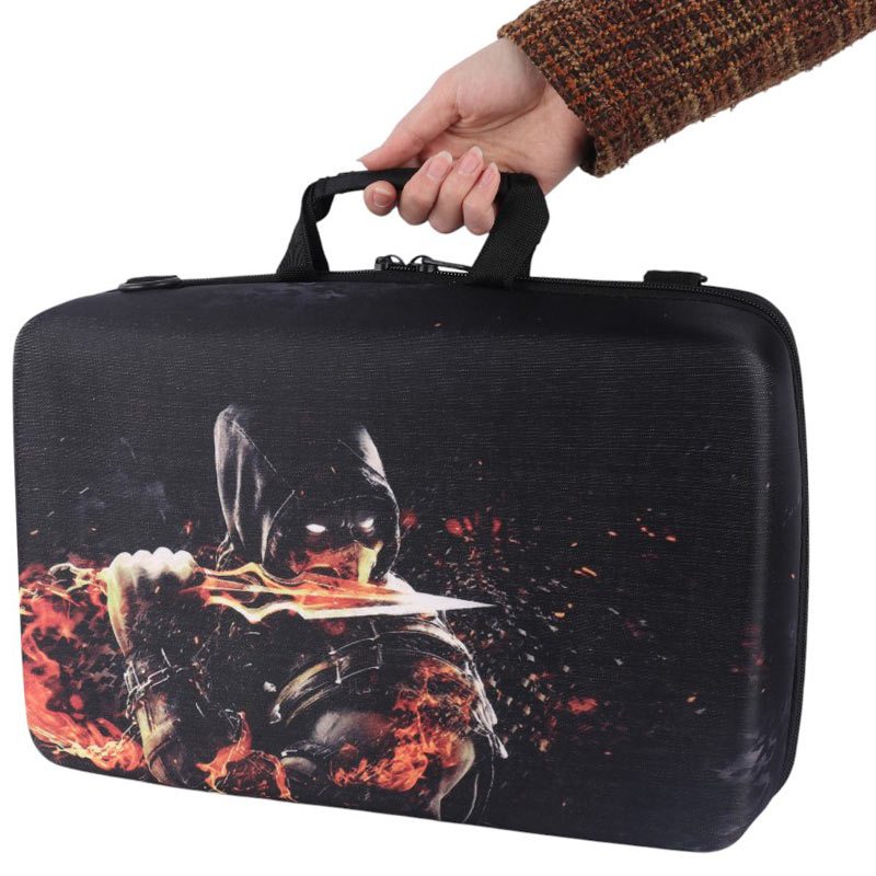 کیف کنسول بازی PS5 Slim طرح Mortal Kombat کد 9