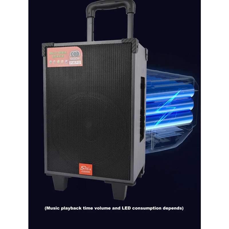 اسپیکر بلوتوثی سینگ ای JQS908s + میکروفون و ریموت کنترل