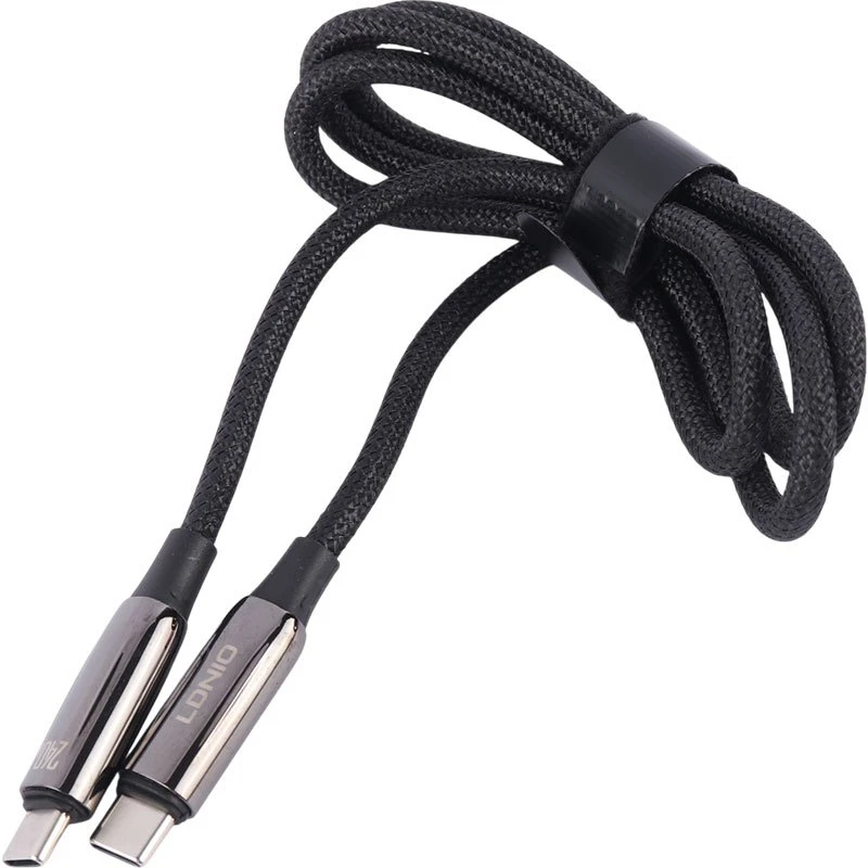 کابل تبدیل فست شارژ LDNIO LC921C Type-C to Type-C PD3.1 240W 1m