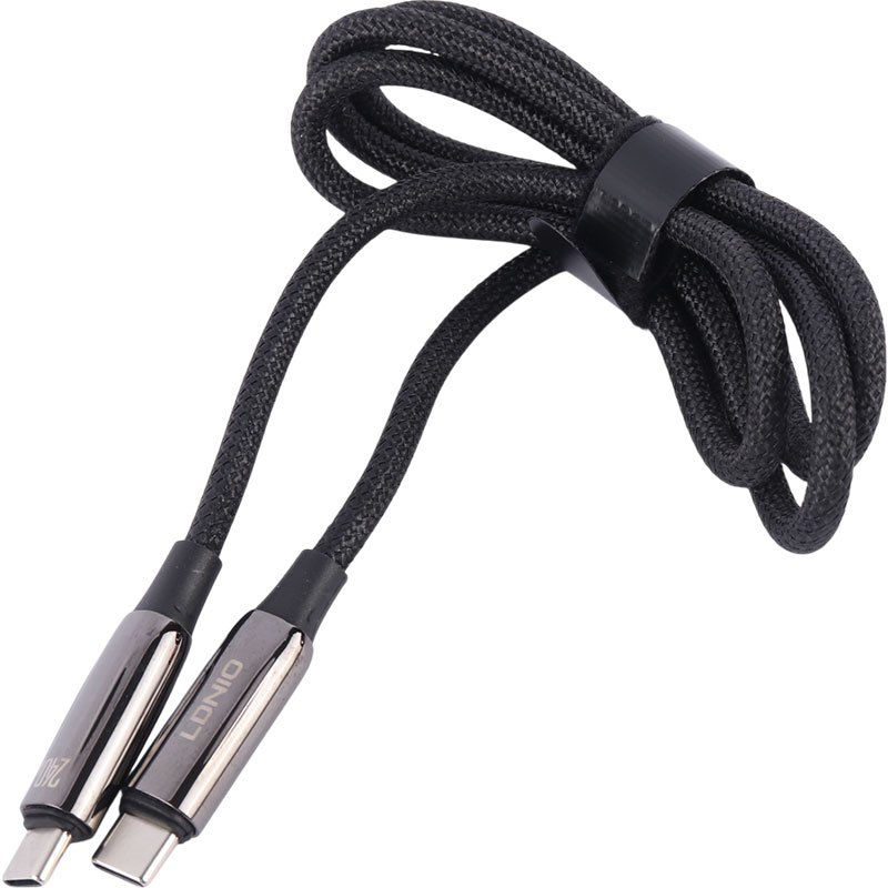 کابل تبدیل فست شارژ LDNIO LC921C Type-C to Type-C PD3.1 240W 1m