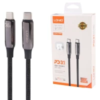 کابل تبدیل فست شارژ LDNIO LC921C Type-C to Type-C PD3.1 240W 1m