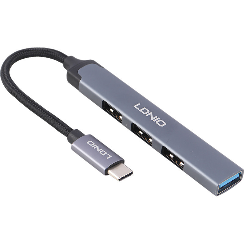 هاب 4 پورت Type-C الدینیو DS-34U
