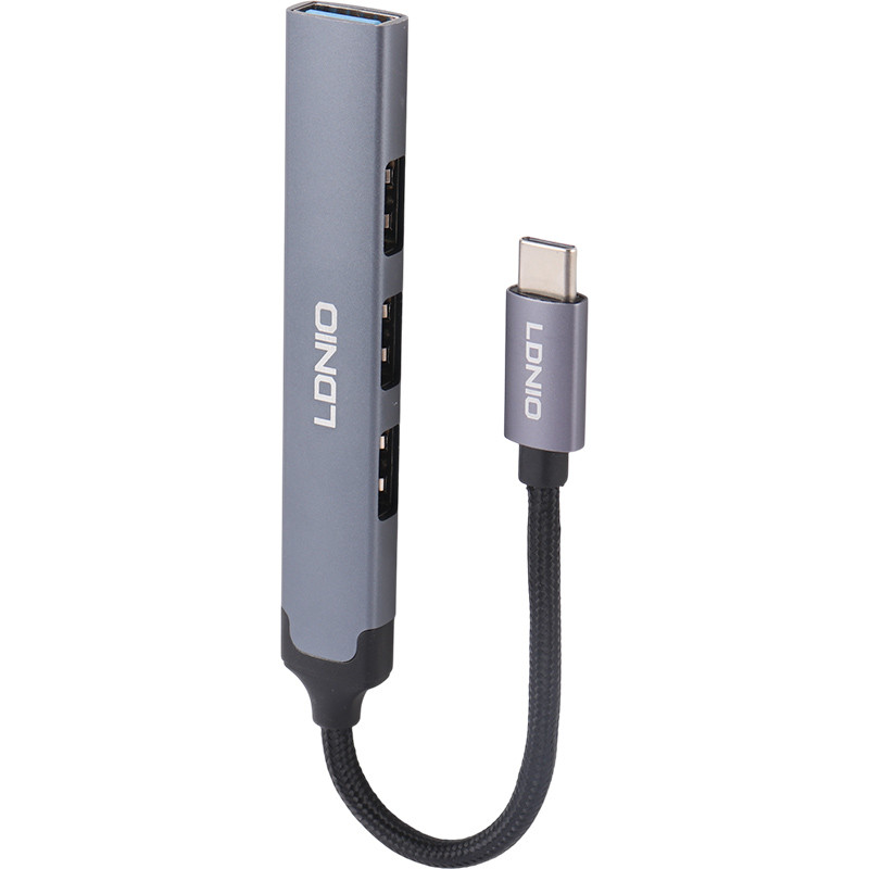 هاب 4 پورت Type-C الدینیو DS-34U