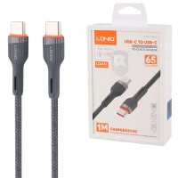 کابل تبدیل فست شارژ Ldnio LC641C Type-C To Type-C QC3.0 PD3.0 65W 1m