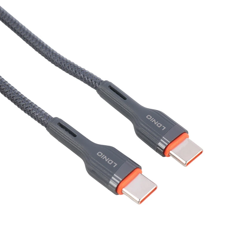 کابل تبدیل فست شارژ Ldnio LC641C Type-C To Type-C QC3.0 PD3.0 65W 1m