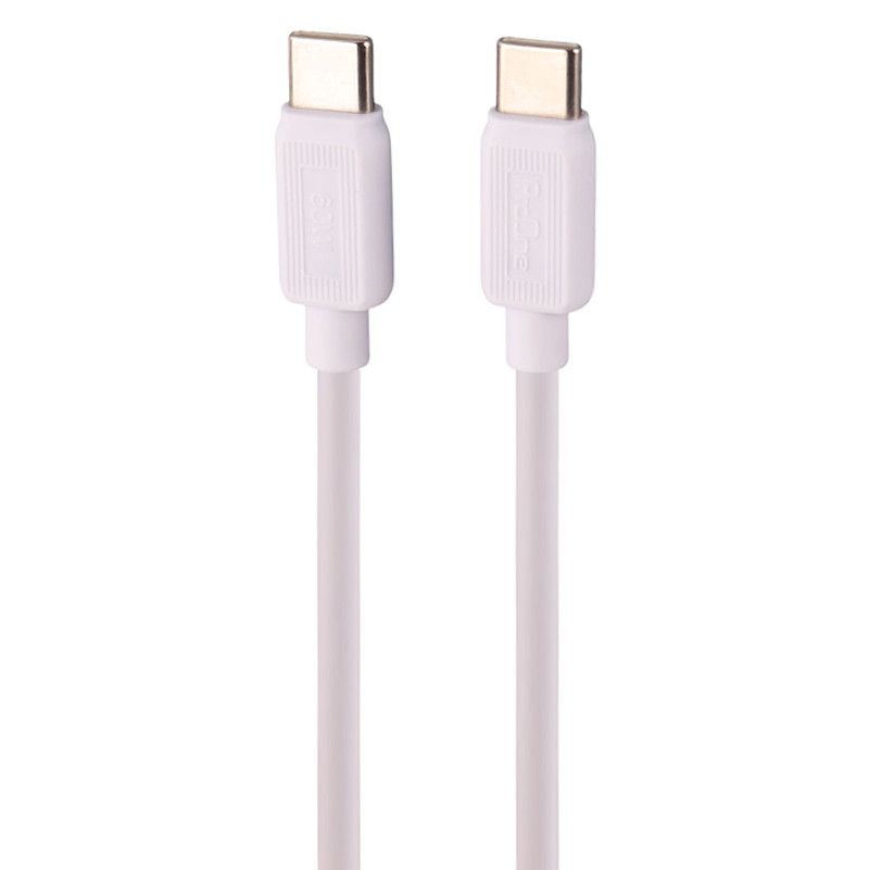 کابل تبدیل فست شارژ ProOne PCC127 Type-C To Type-C PD 60W 1m