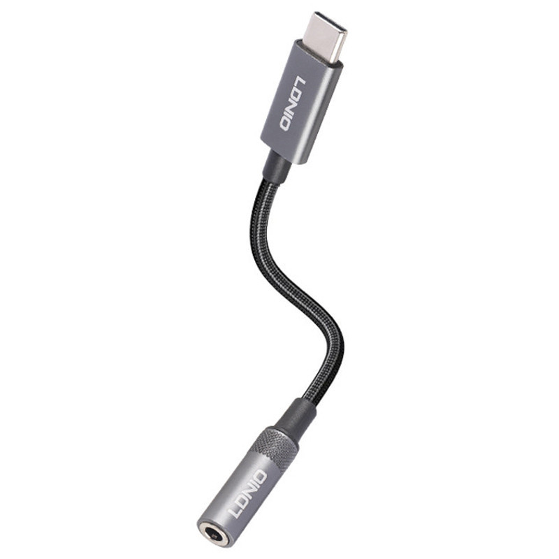 کابل تبدیل Type-C به AUX الدینیو LS-Y80C طول 13 سانتی متر