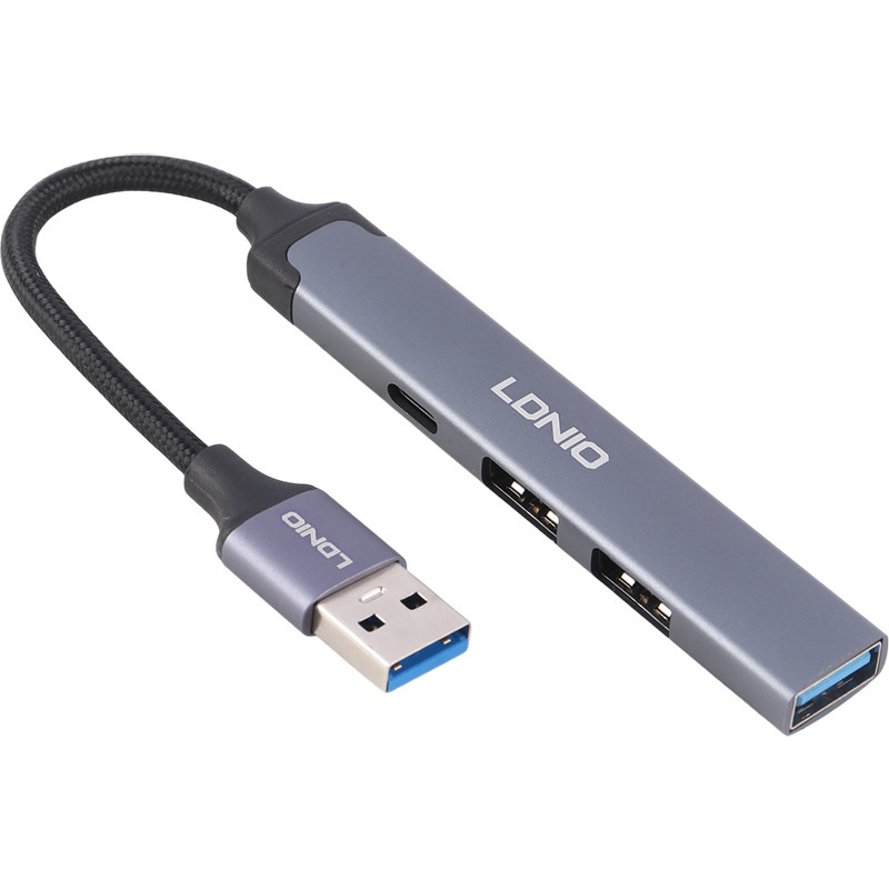 هاب 4 پورت USB 3.0 الدینیو DS-44C