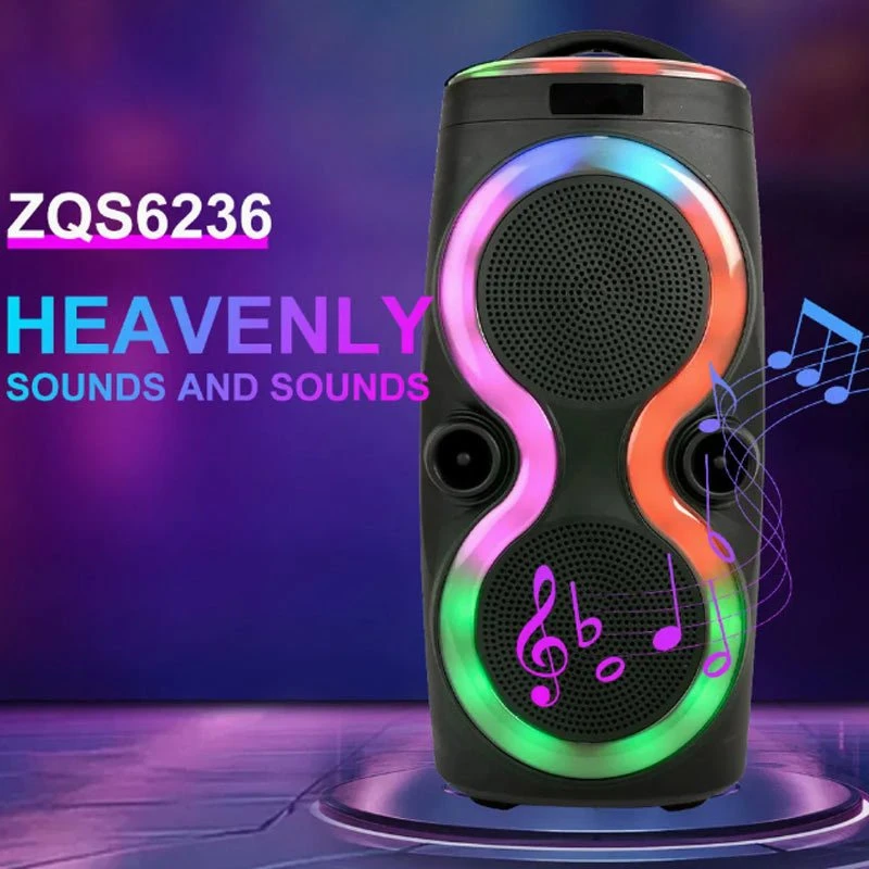 اسپیکر چمدانی بلوتوثی سینگ ای ZQS6236 + میکروفون و ریموت کنترل