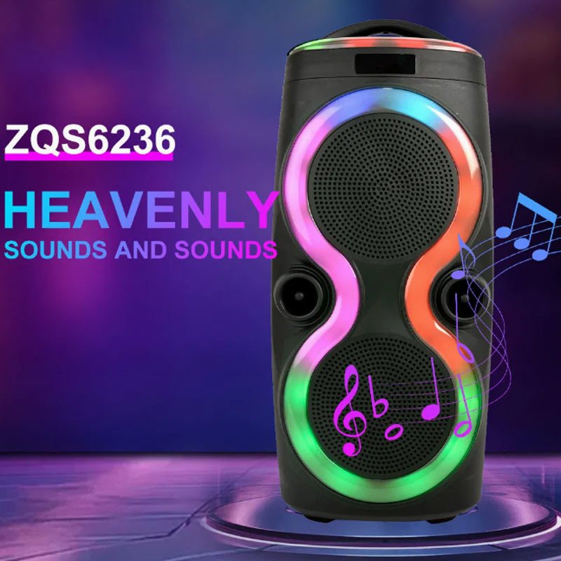 اسپیکر چمدانی بلوتوثی سینگ ای ZQS6236 + میکروفون و ریموت کنترل