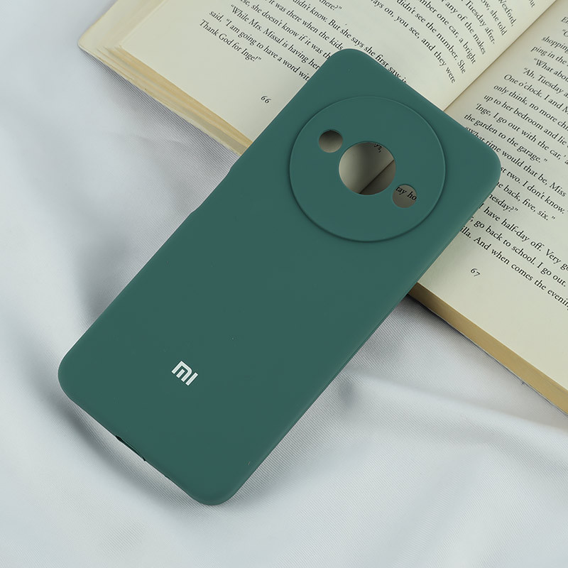 قاب سیلیکونی اصلی زیربسته شیائومی Redmi A3 / A3X محافظ لنزدار