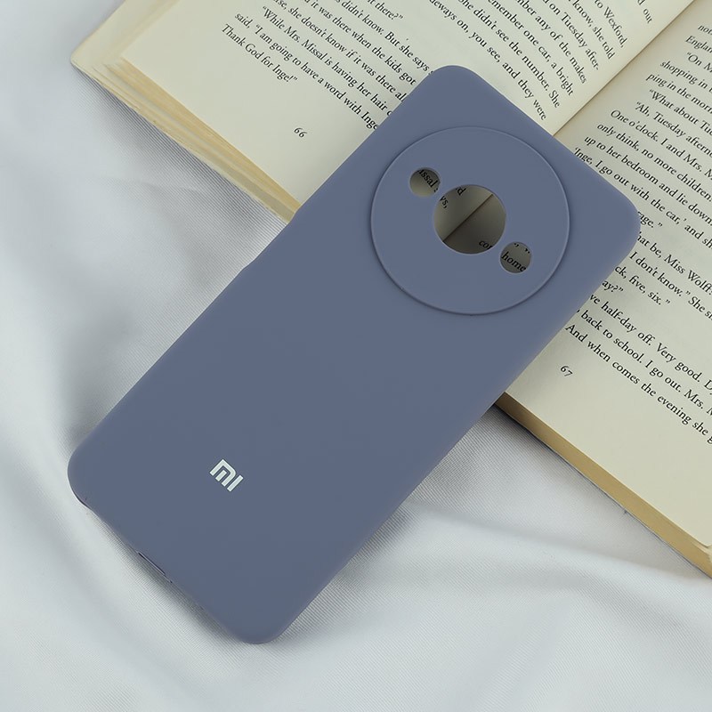 قاب سیلیکونی اصلی زیربسته شیائومی Redmi A3 / A3X محافظ لنزدار