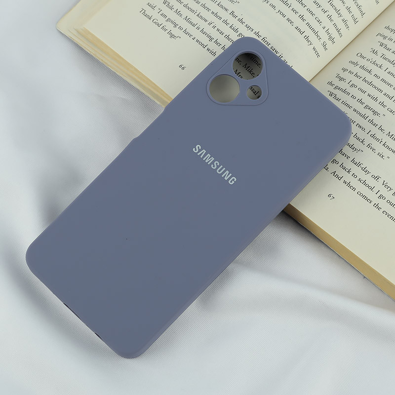 قاب سیلیکونی اصلی زیربسته سامسونگ Galaxy A06 محافظ لنزدار