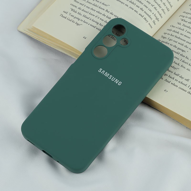 قاب سیلیکونی اصلی زیربسته سامسونگ Galaxy A16 4G / A16 5G محافظ لنزدار
