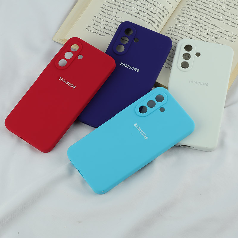 قاب سیلیکونی اصلی زیربسته سامسونگ Galaxy A36 محافظ لنزدار