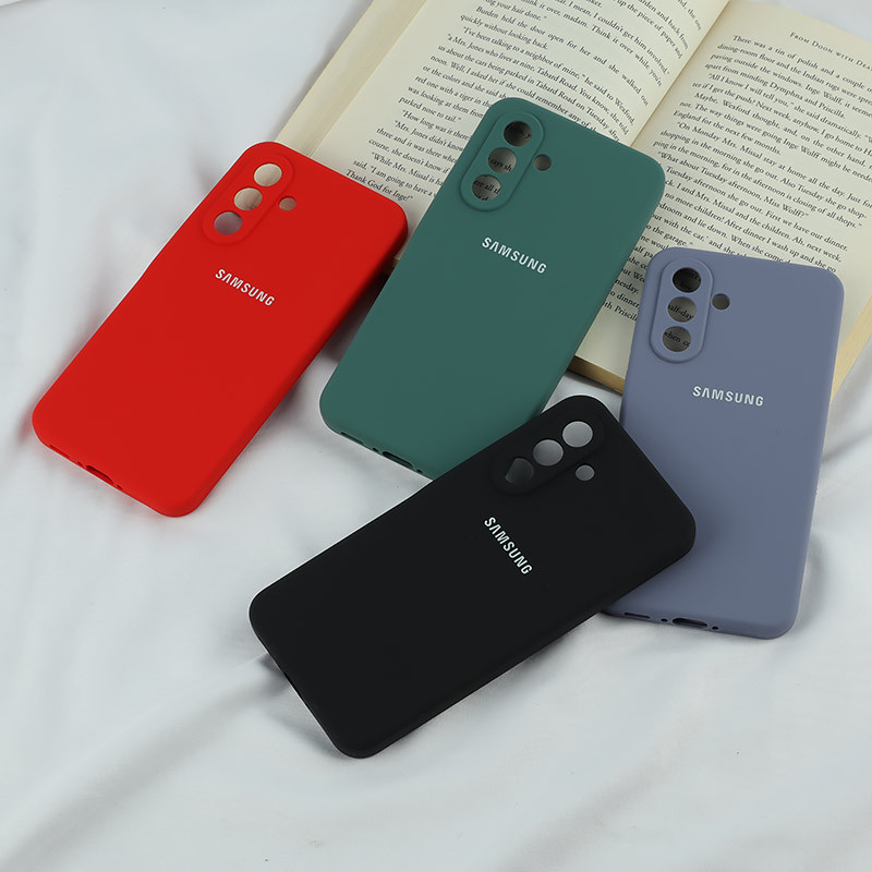 قاب سیلیکونی اصلی زیربسته سامسونگ Galaxy A36 محافظ لنزدار