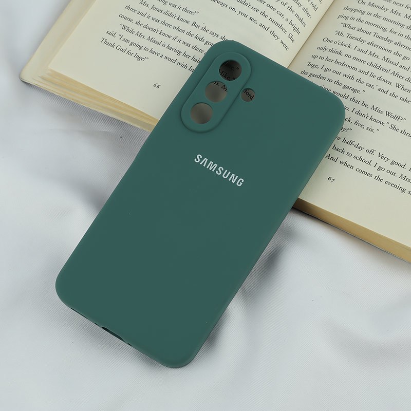 قاب سیلیکونی اصلی زیربسته سامسونگ Galaxy A36 محافظ لنزدار