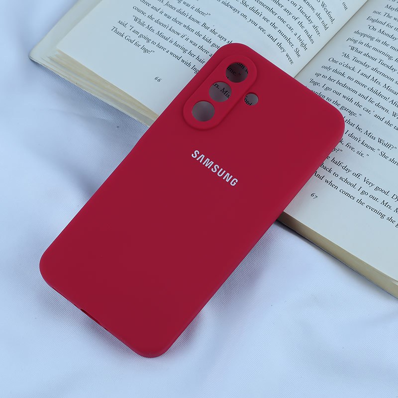 قاب سیلیکونی اصلی زیربسته سامسونگ Galaxy A36 محافظ لنزدار