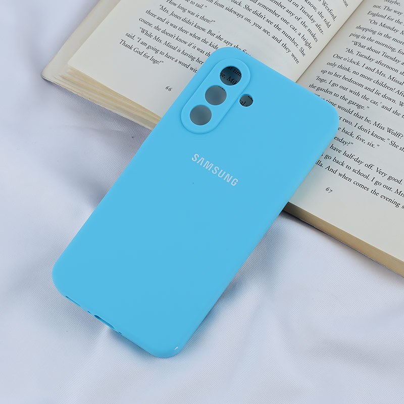 قاب سیلیکونی اصلی زیربسته سامسونگ Galaxy A36 محافظ لنزدار