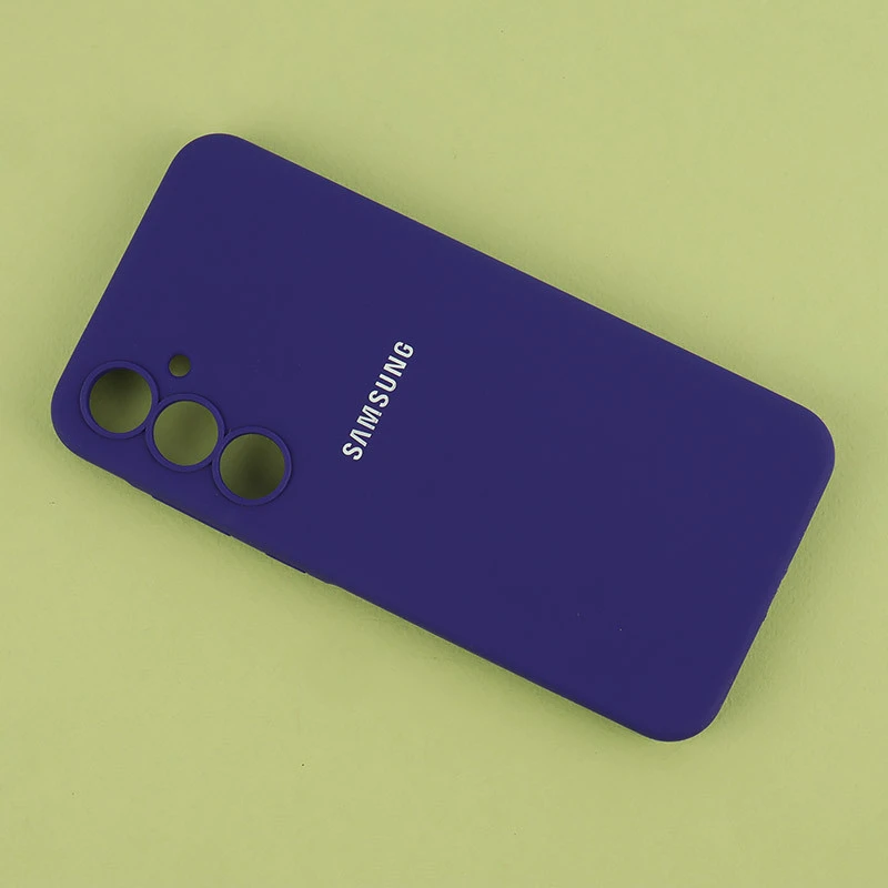 قاب سیلیکونی اصلی زیربسته سامسونگ Galaxy A55 محافظ لنزدار