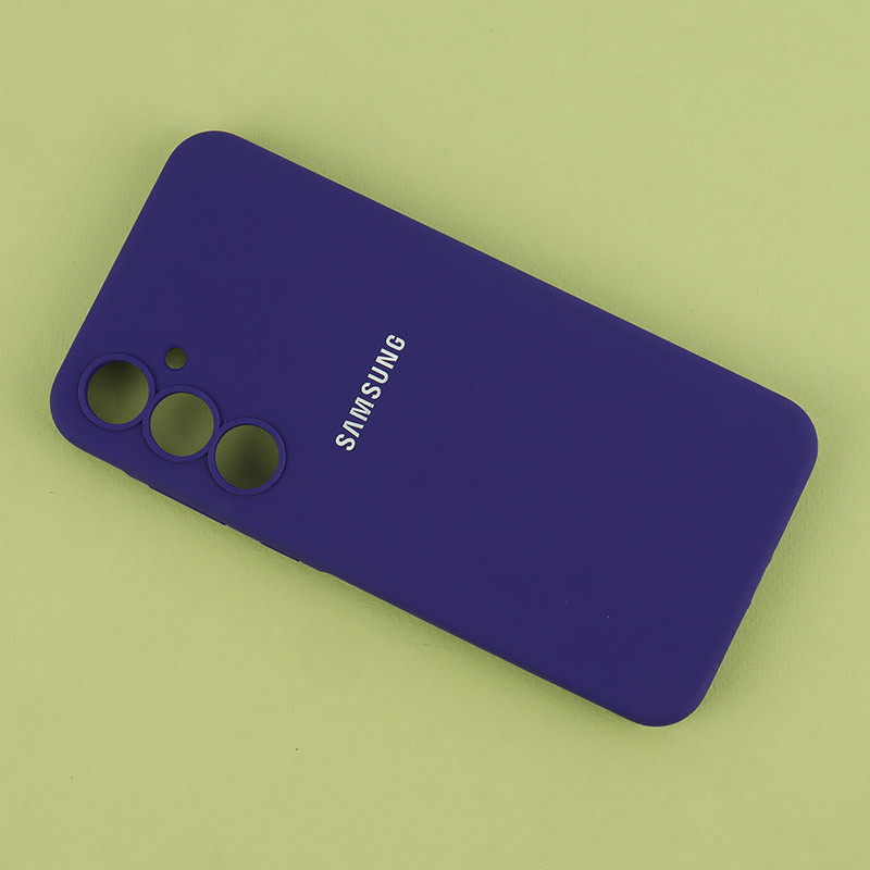 قاب سیلیکونی اصلی زیربسته سامسونگ Galaxy A55 محافظ لنزدار